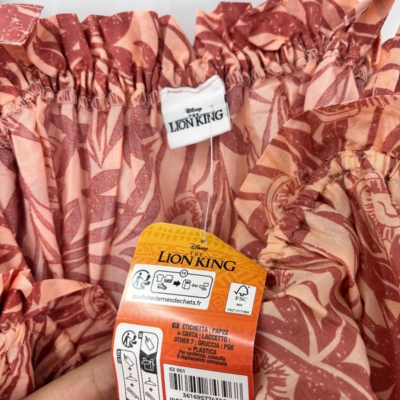 Disney The Lion King Girls Summer Dress Size 10 - Picture 3 of 4